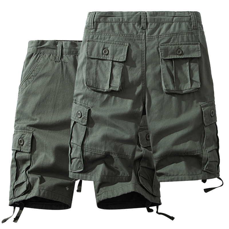 Men's Cotton Shorts Cargo Knee - Fishing Kit Compact 评论和价格